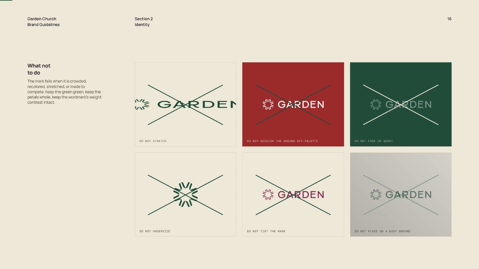Brand Guidelines 16
