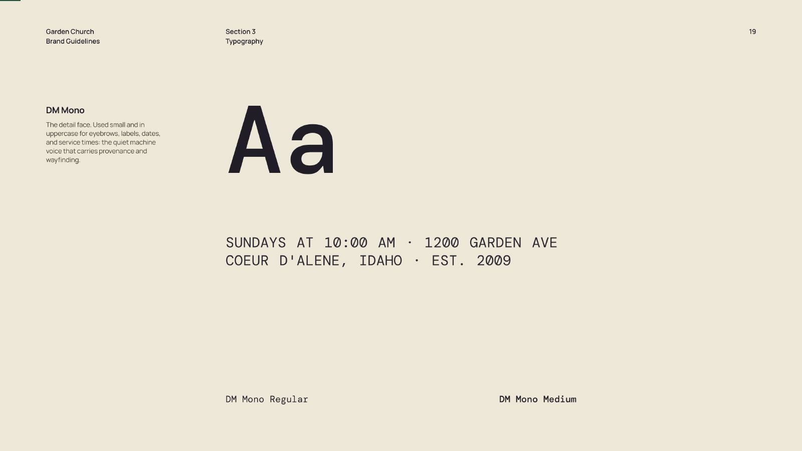 Brand Guidelines 19