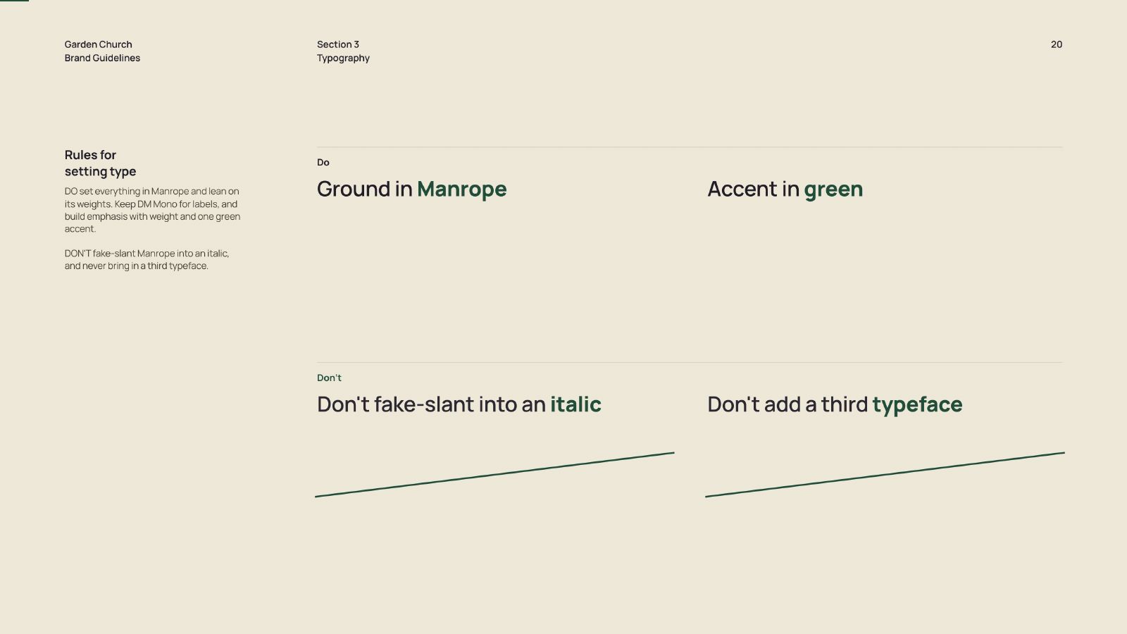 Brand Guidelines 20