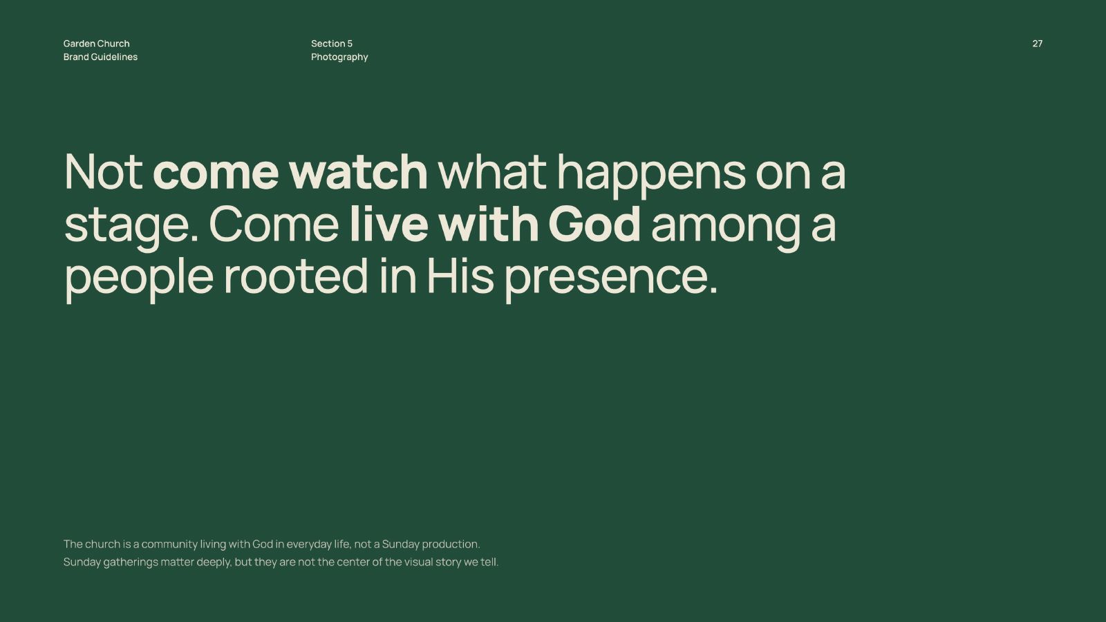 Brand Guidelines 27